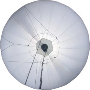 Uplighting Below Balloon view